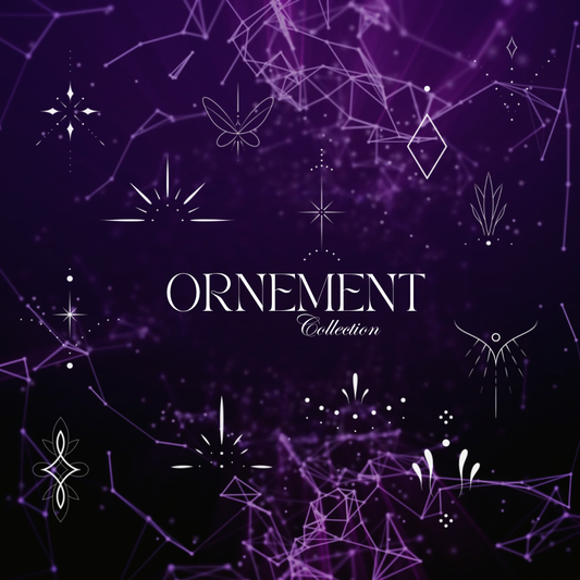 Pack 100 Flashs Tattoo Ornementaux Fine line